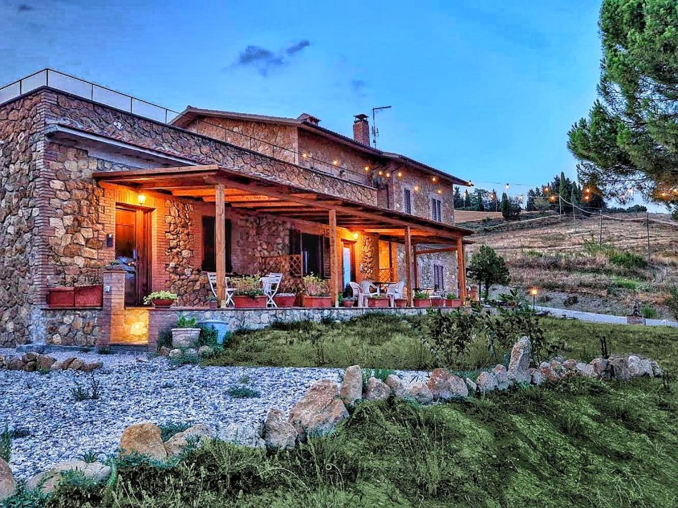 Agriturismo Il Casato Mag-Il Giogo Pienza Luaran gambar