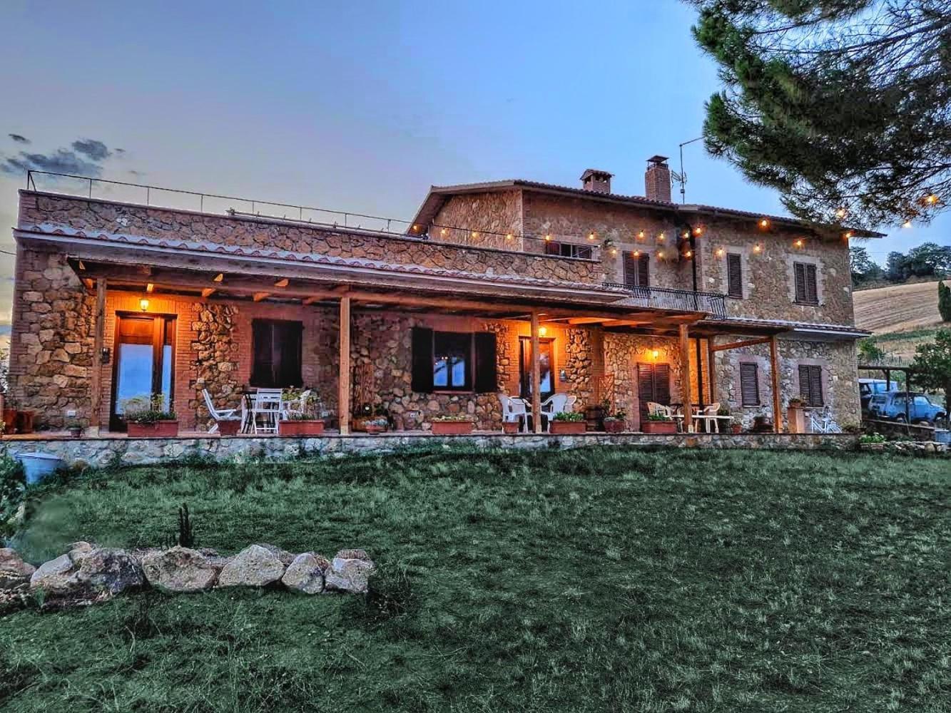 Agriturismo Il Casato Mag-Il Giogo Pienza Luaran gambar
